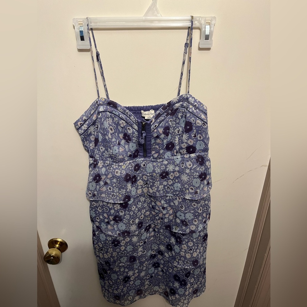 AEO purple flowered sundress, size 4